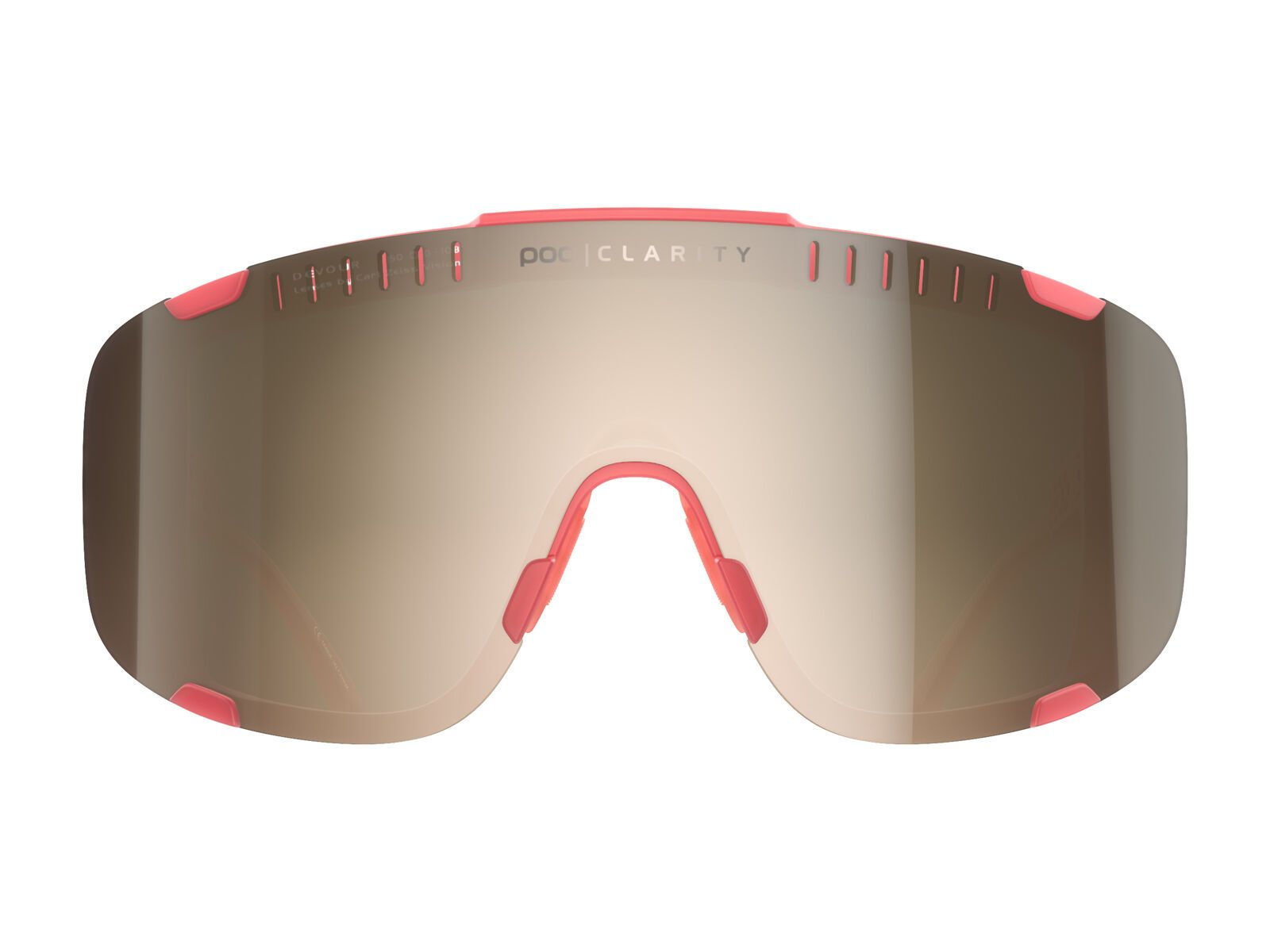 POC Devour, Clarity Trail Silver / ammolite coral transl. - Bild 2