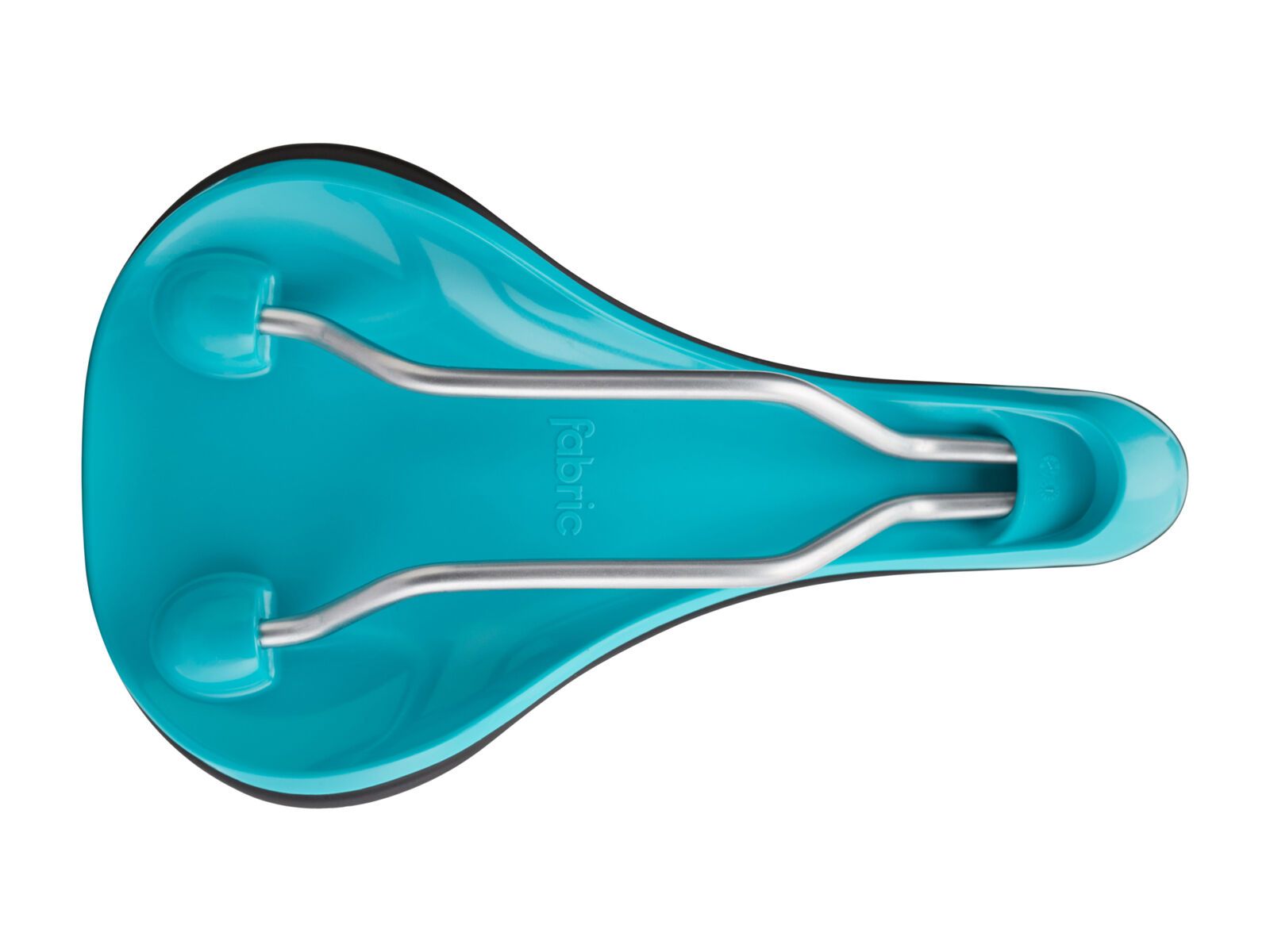 Fabric Scoop Elite Radius Gel Saddle - 155 mm, black/aqua - Bild 3