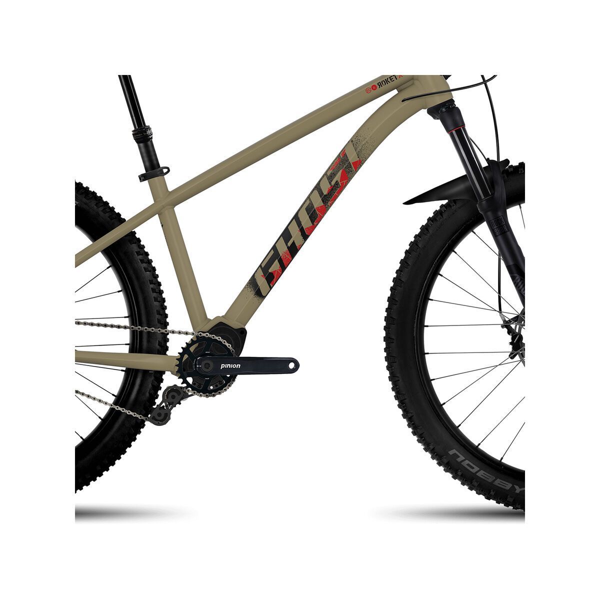 Ghost Roket X AL, tan/night black/riot red - Bild 3