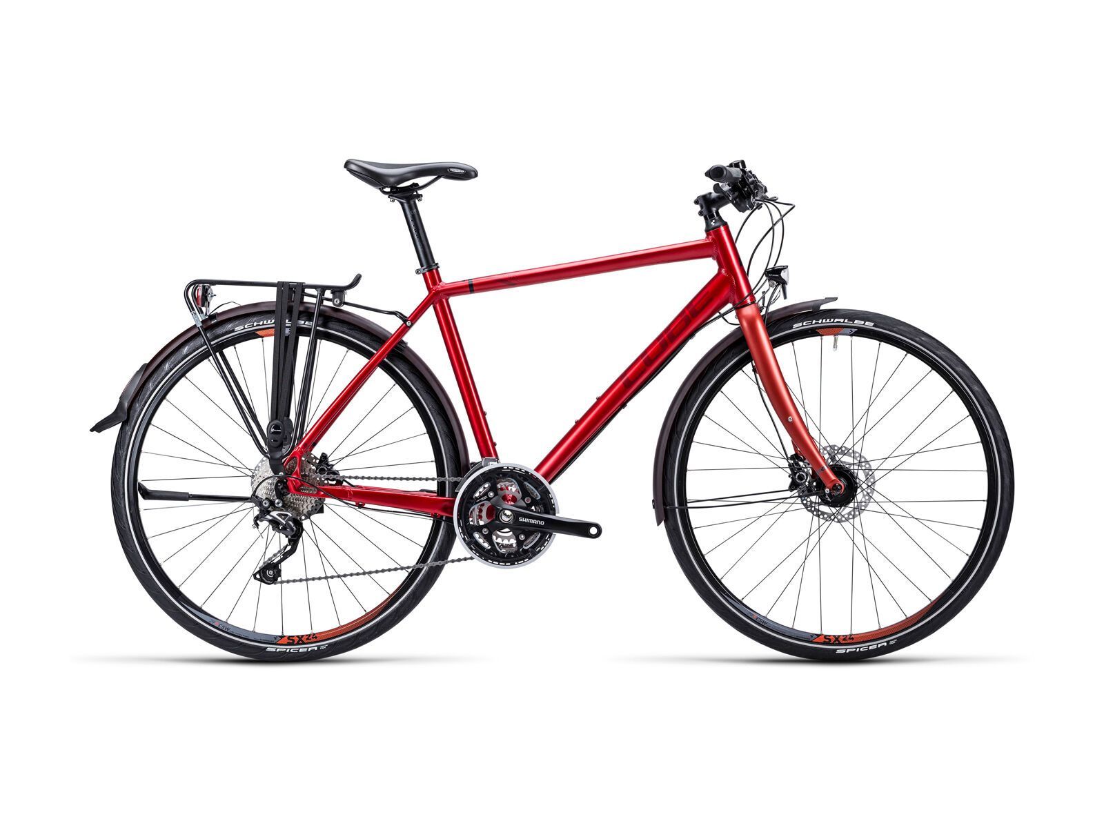 Cube Travel EXC RF, metallic red black - Bild 1