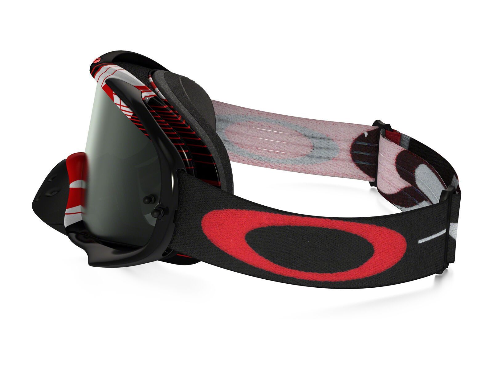 Oakley Crowbar MX, block pass red/Lens: dark grey - Bild 4