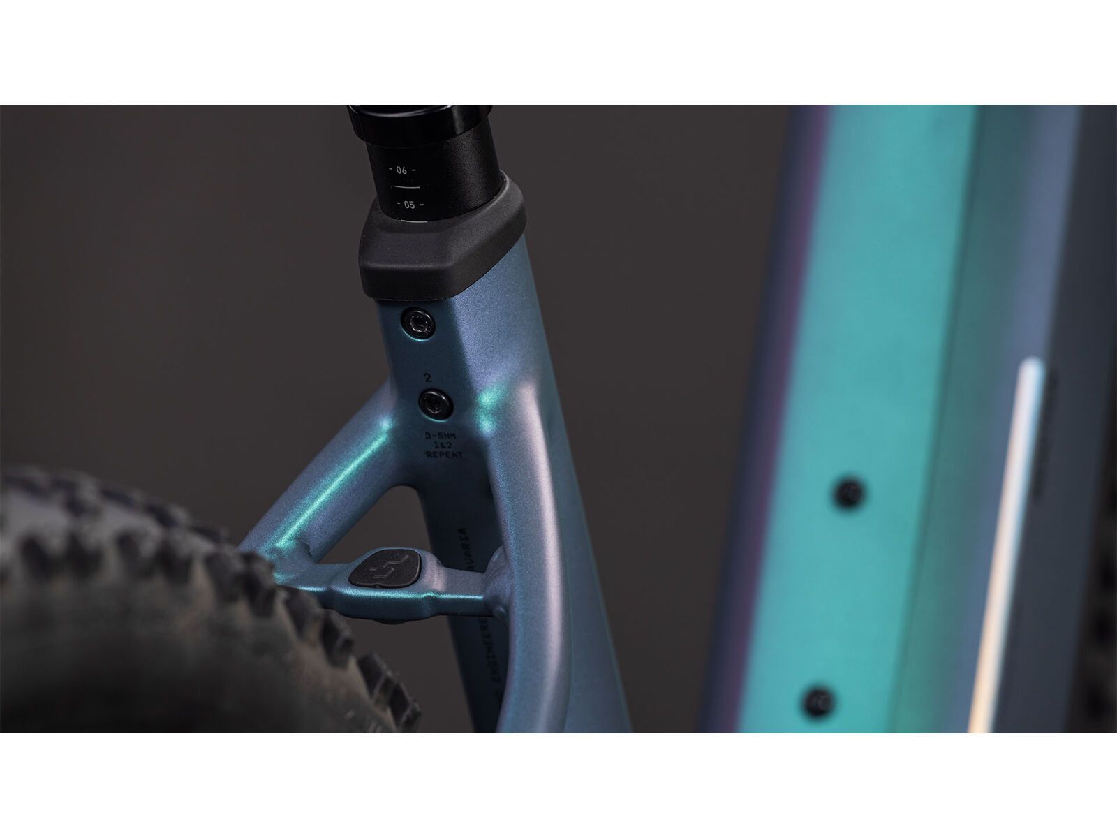 Cube Reaction Hybrid Race 800 Easy Entry 27.5, polarlight´n´prism - Bild 5