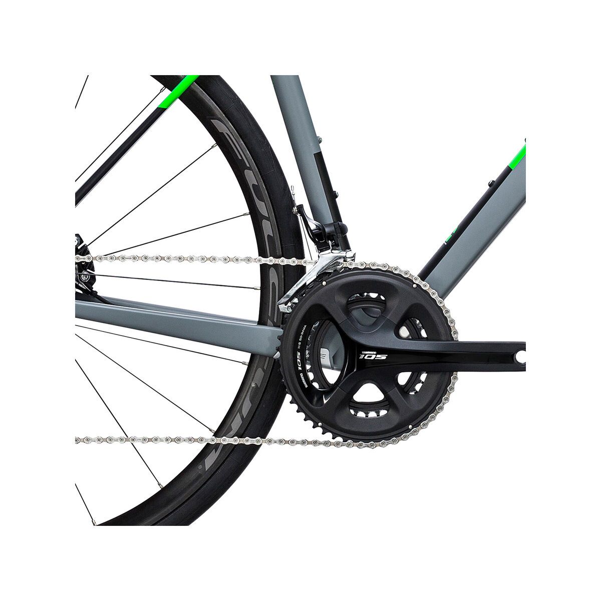 Cube Attain GTC Pro Disc, grey´n´flashgreen - Bild 3