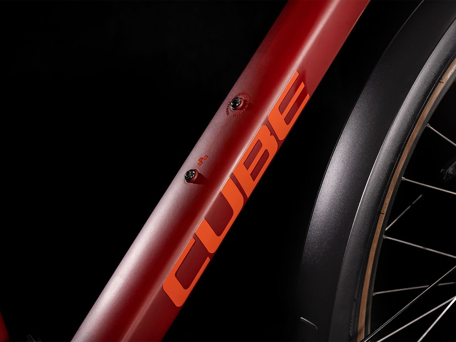 Cube Nature Allroad Trapeze, darkred´n´red - Bild 2