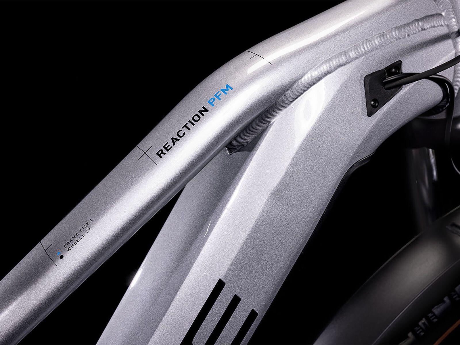 Cube Reaction Hybrid Performance Allroad 625 29 Trapeze, polarsilver´n´blue - Bild 2