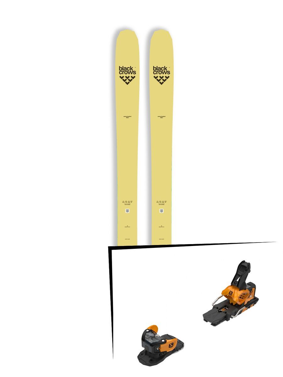 Set: Black Crows Anima Freebird 2018 + Salomon Warden MNC 13 saffron/black - Bild 1