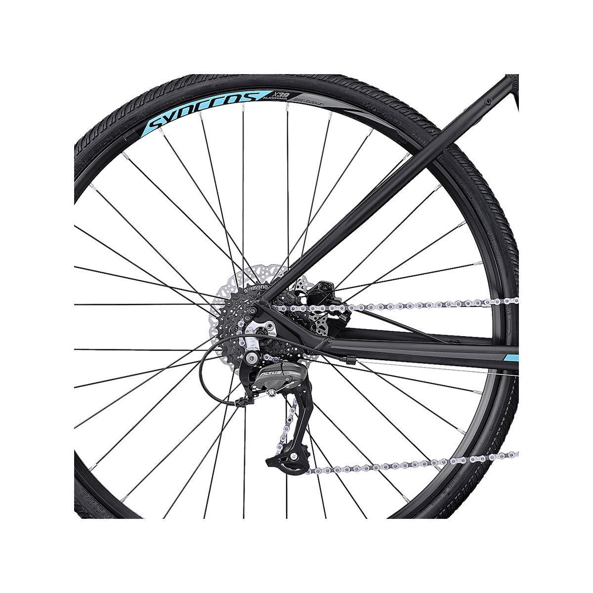 Scott Sub Cross 50 Lady, black/turquoise - Bild 4