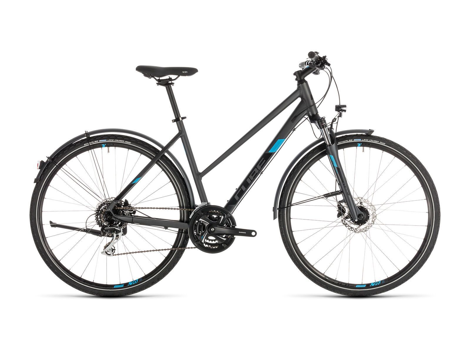 Cube Nature Allroad Trapeze, iridium´n´blue - Bild 1