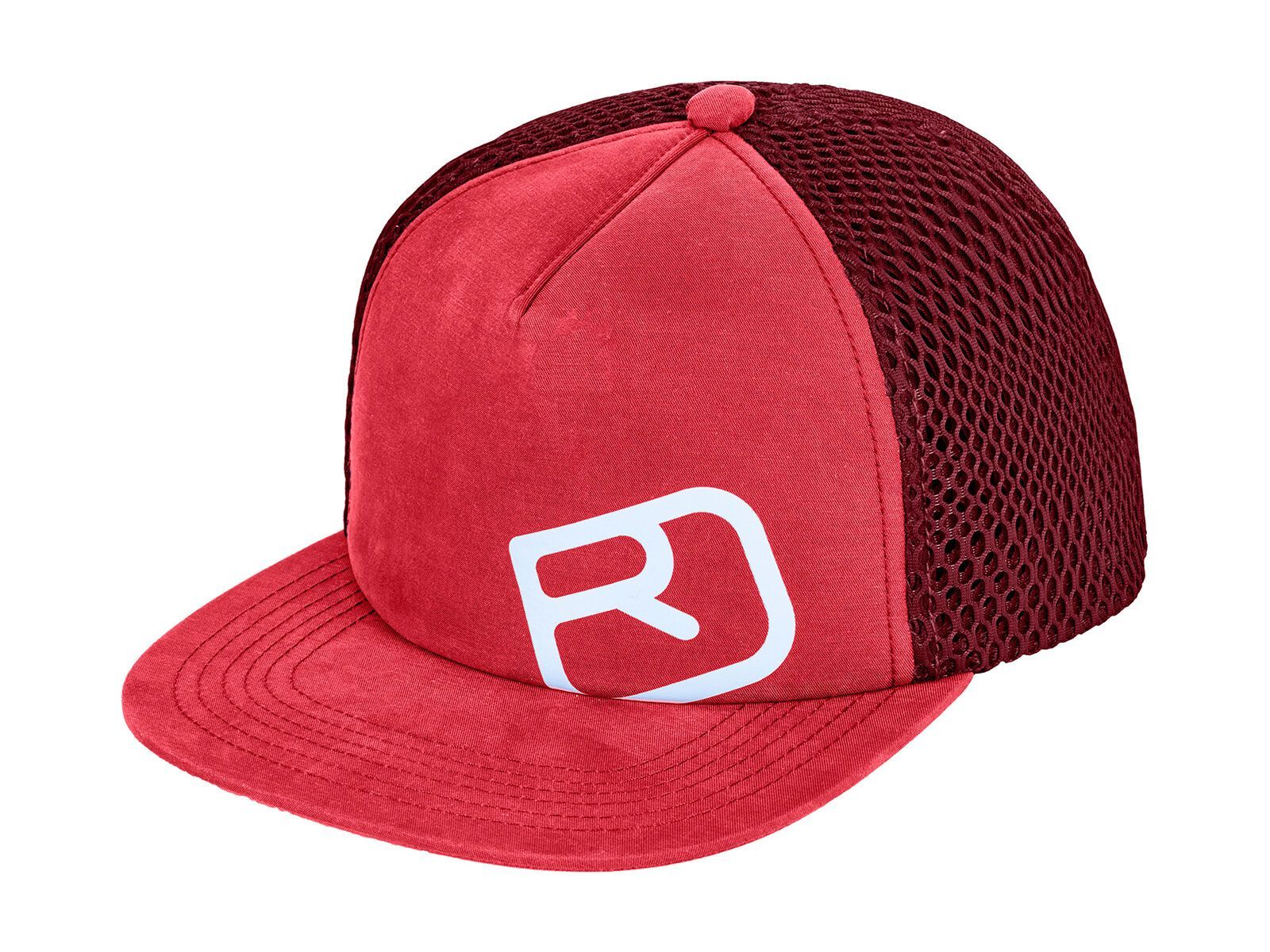 Ortovox Trucker Logo Cap, hot coral - Bild 1