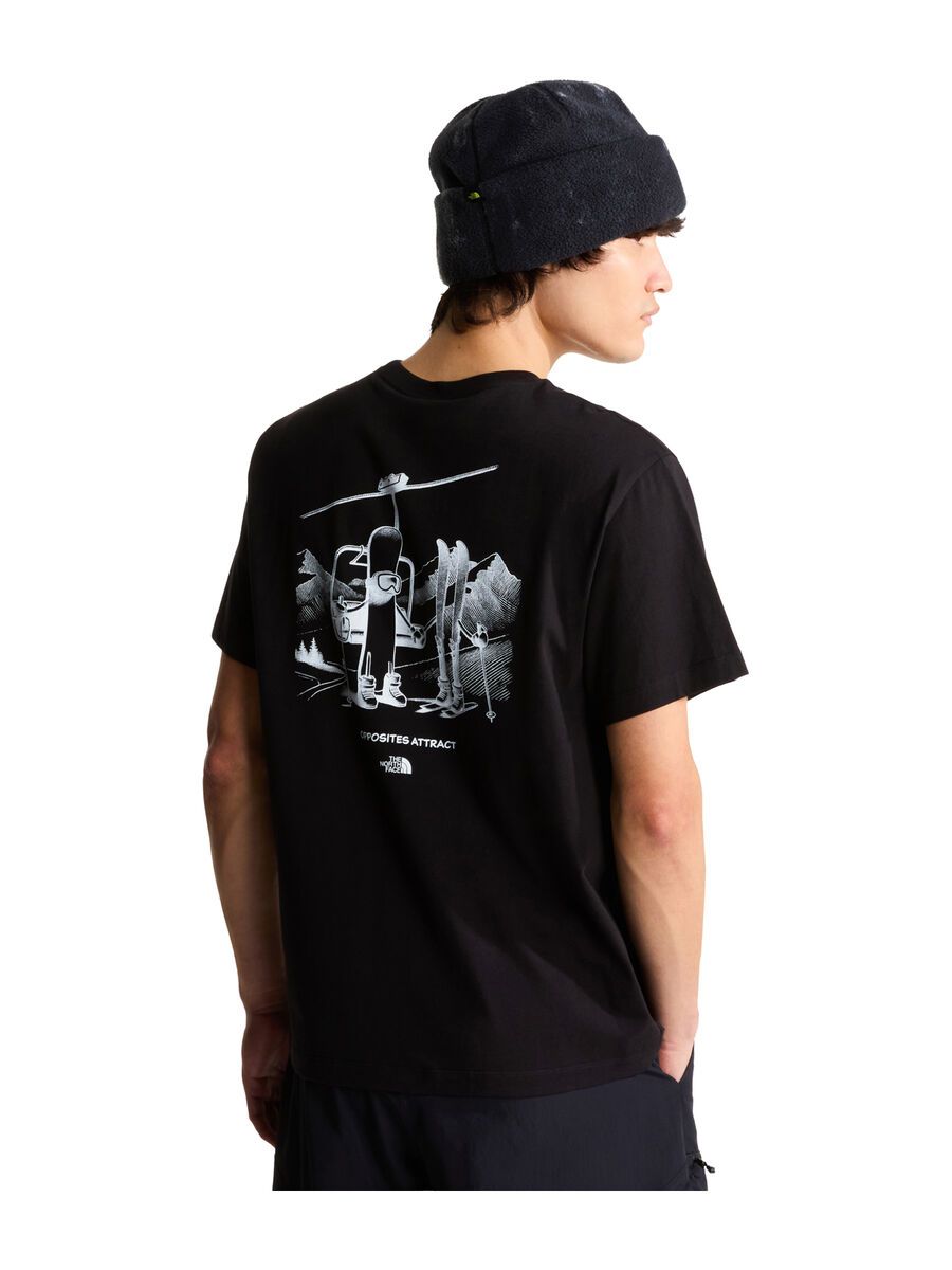 The North Face U Opposites Attract RLX SS Tee Graphic, tnf black - Bild 4