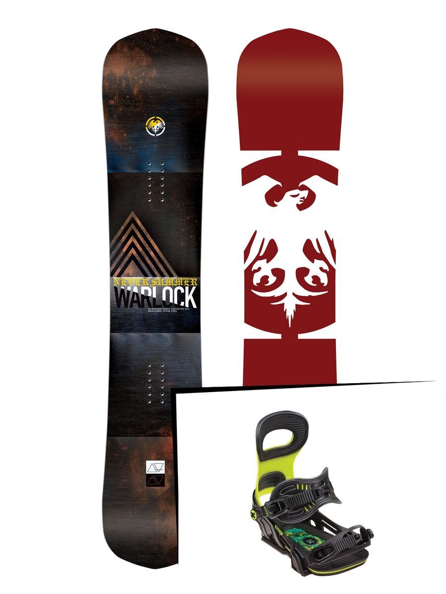 Set: Never Summer Warlock 2019 + Bent Metal Transfer (2260307S) - Bild 1