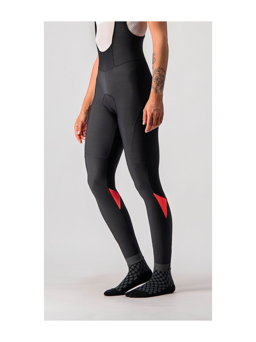 Castelli Velocissima Bibtight, black/brilliant pink - Bild 5