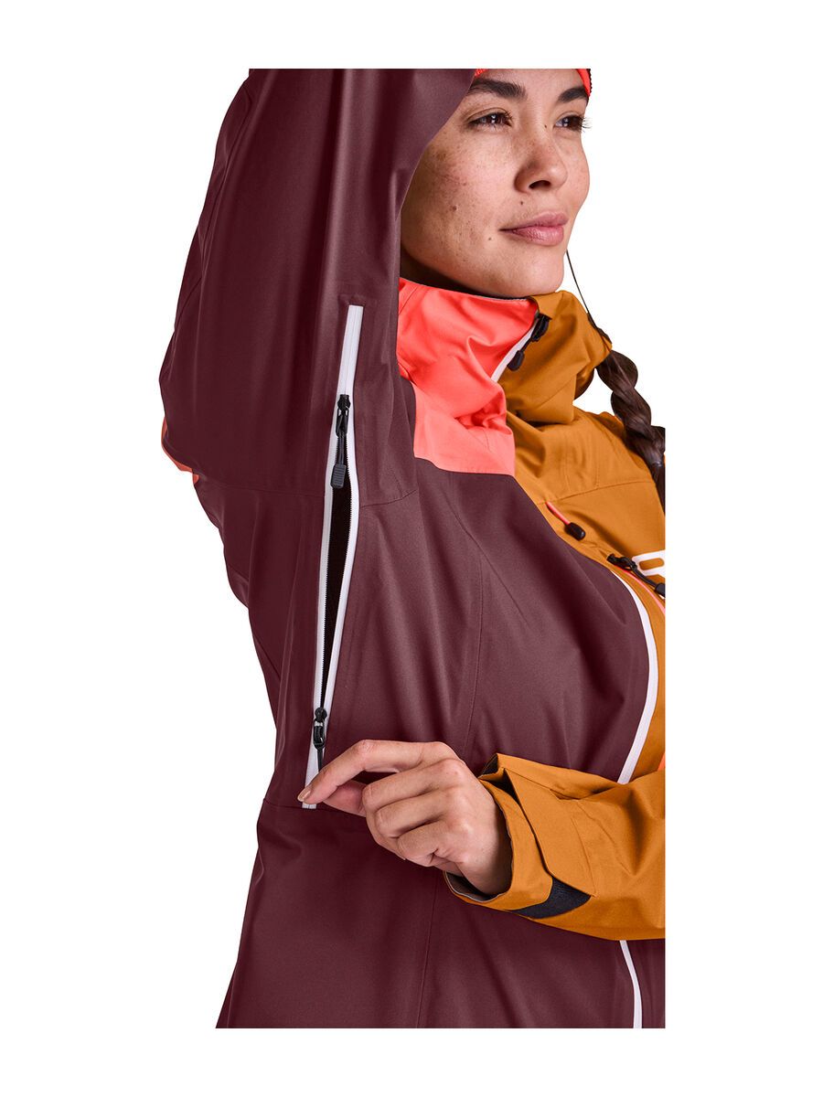Ortovox 3L Ortler Jacket W, winetasting - Bild 2
