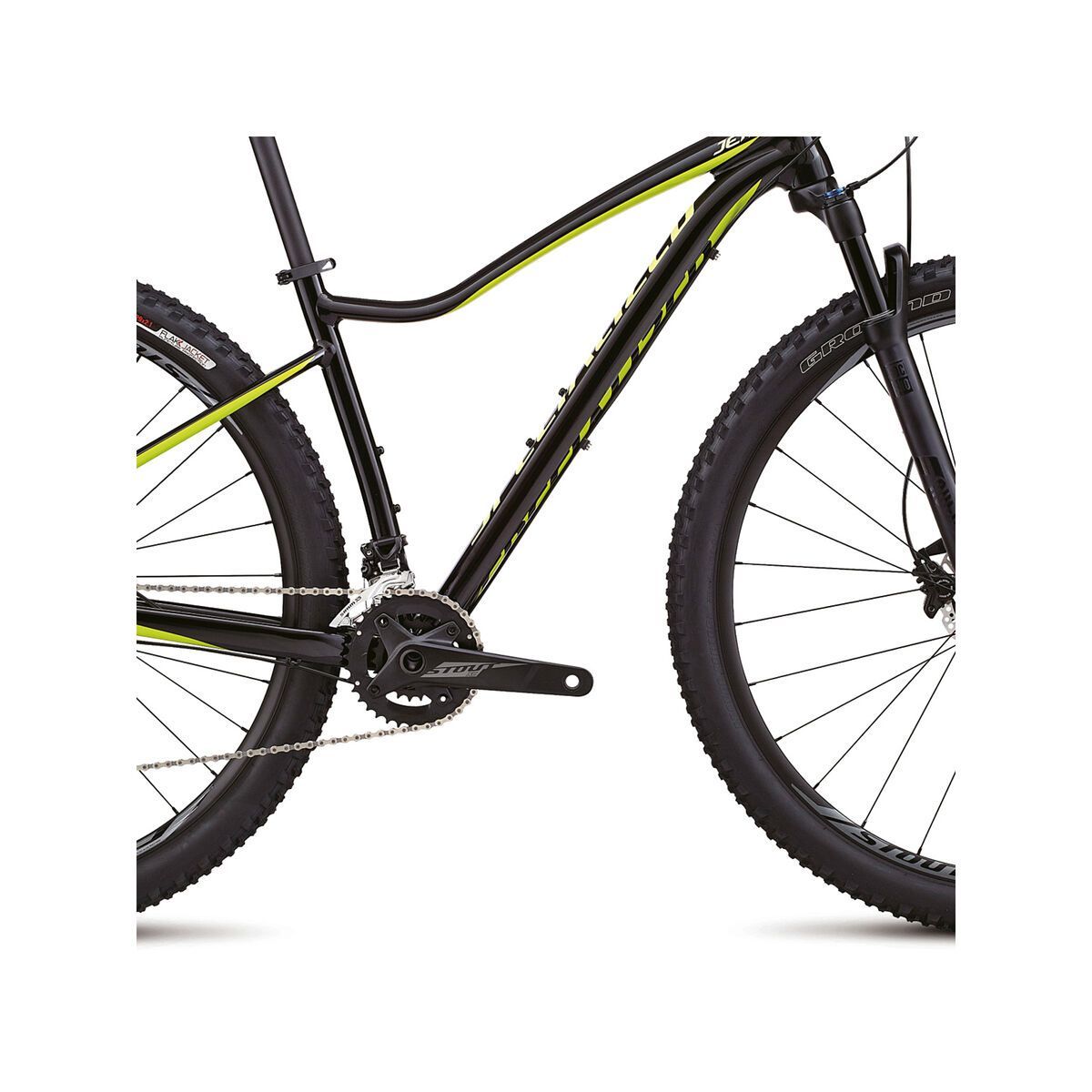 Specialized Jett Pro 29, gloss tarmac black/hyper green/powder green - Bild 3