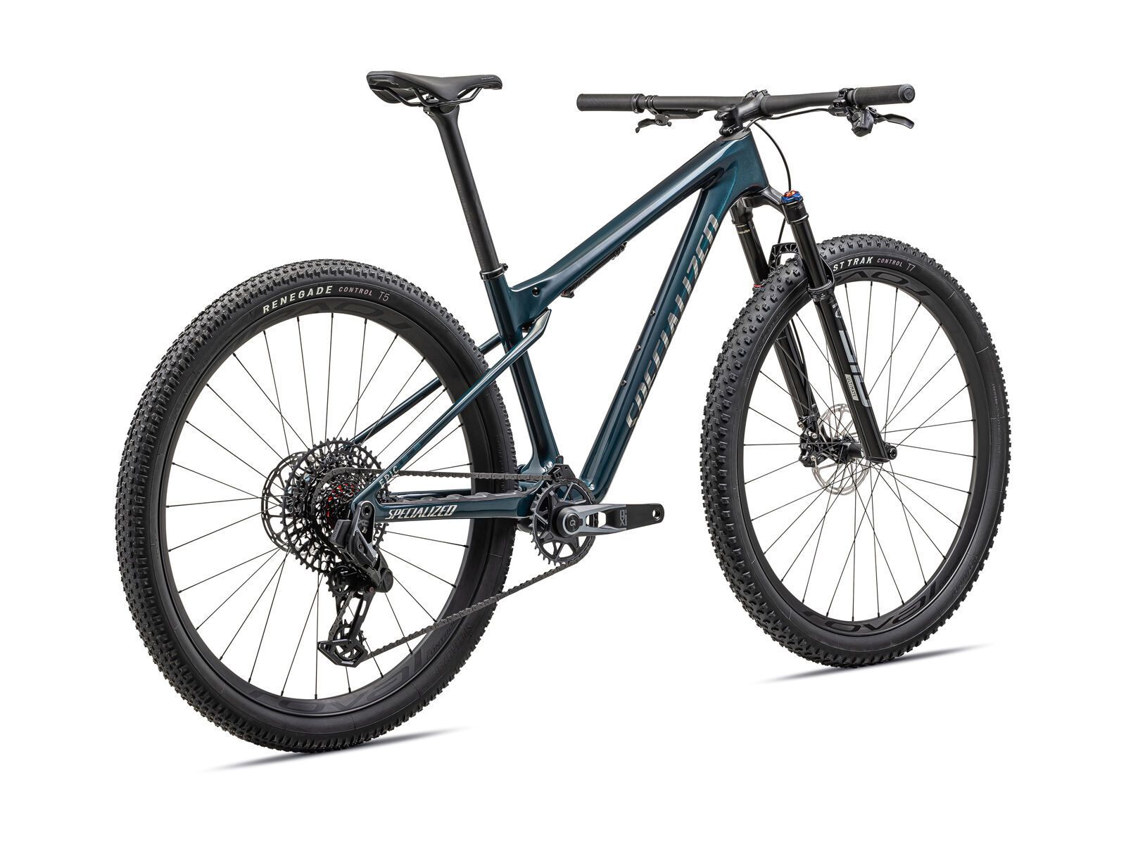Specialized Epic World Cup Pro, gloss deep lake metallic/chrome - Bild 3