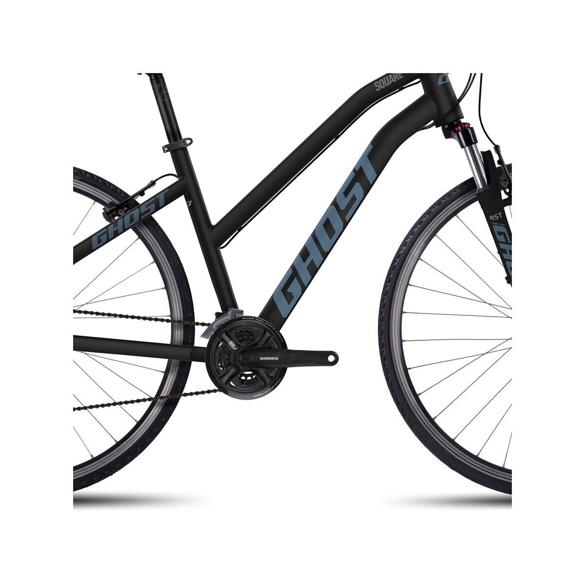 Ghost Square Cross 2 Miss, black/lightblue - Bild 3