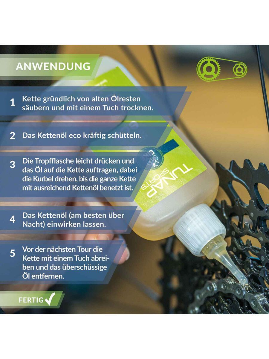 Tunap Sports Kettenöl Eco - 100 ml - Bild 5