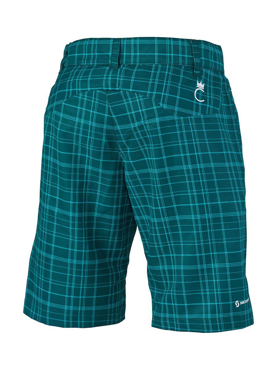 Scott Womens Sky 20 ls/fit Short, petrol green/aqua blue - Bild 2