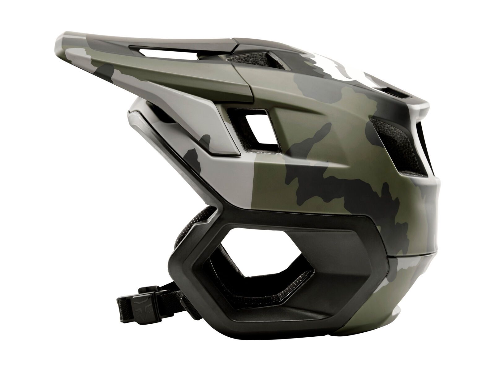 Fox Dropframe Helmet, black camo - Bild 2