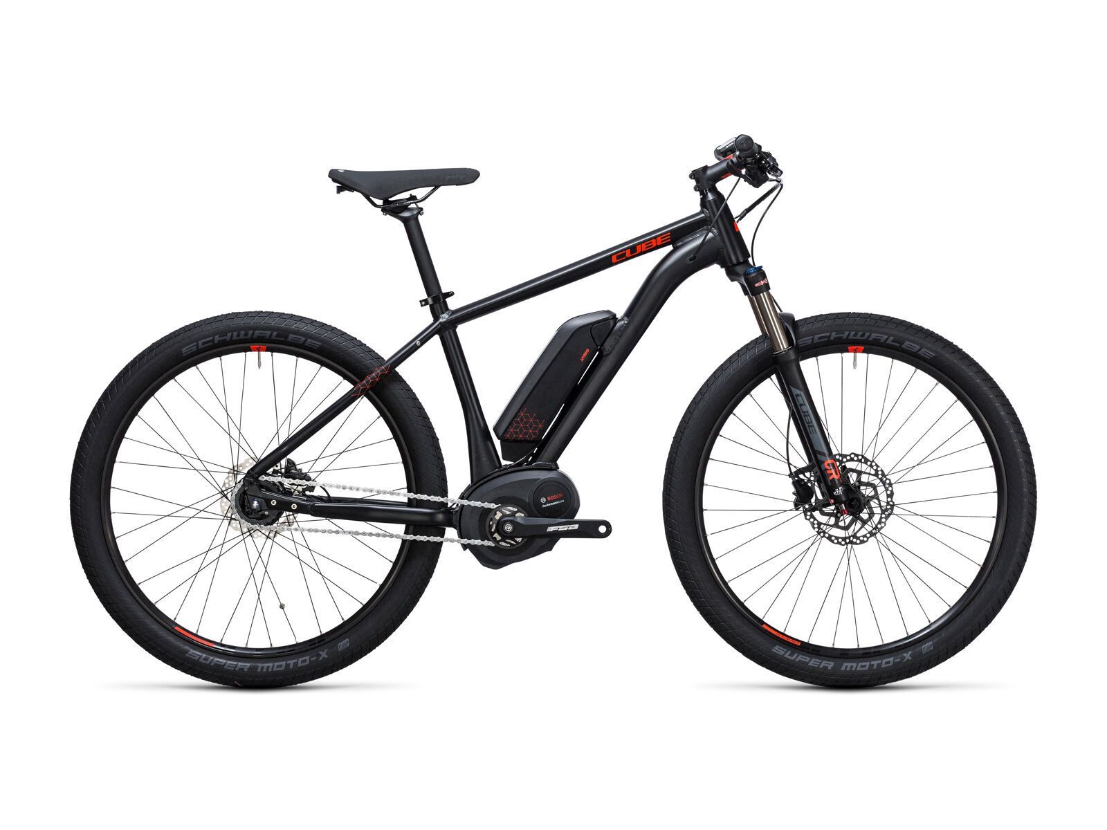 Cube SUV Hybrid Pro 500 27.5, black´n´flashred - Bild 1