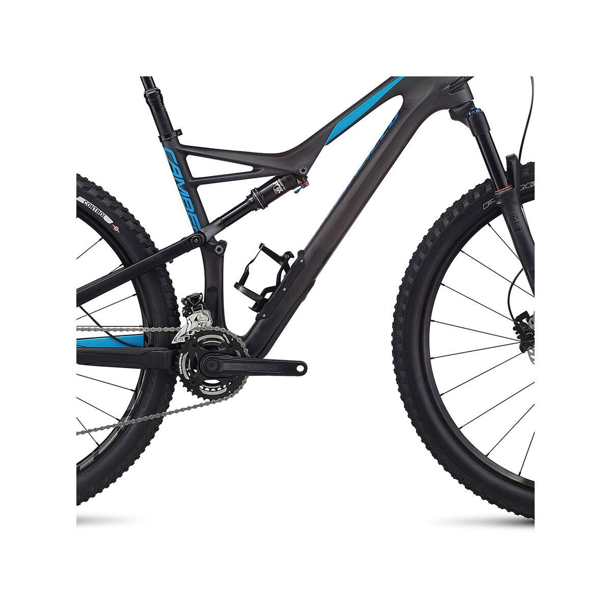 Specialized Camber FSR Comp Carbon 29 2x, satin carbon/neon blue - Bild 3