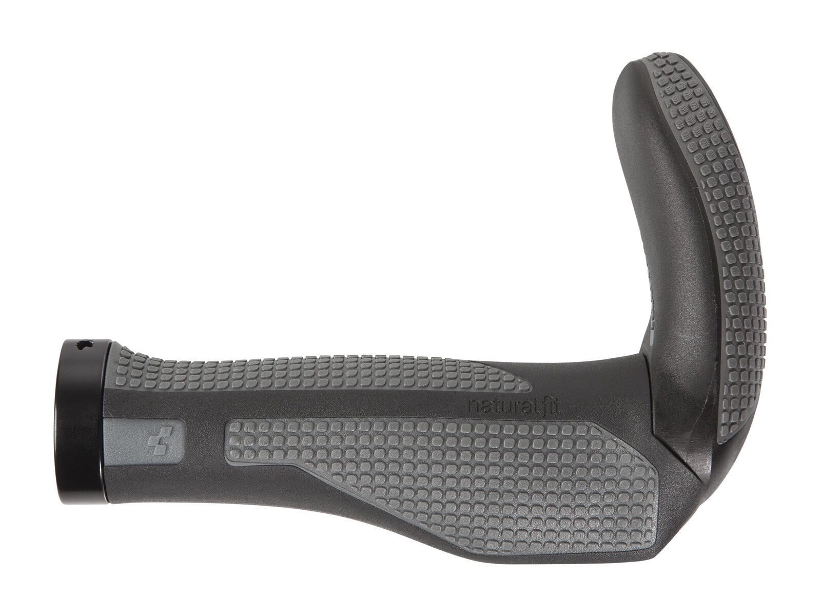 Cube Natural Fit Griffe Tour Bar Ends medium, black´n´grey - Bild 1