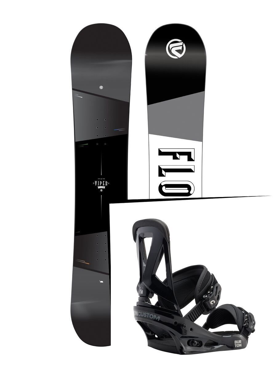 Set: Flow Viper 2017 + Burton Custom (1712739S) - Bild 1