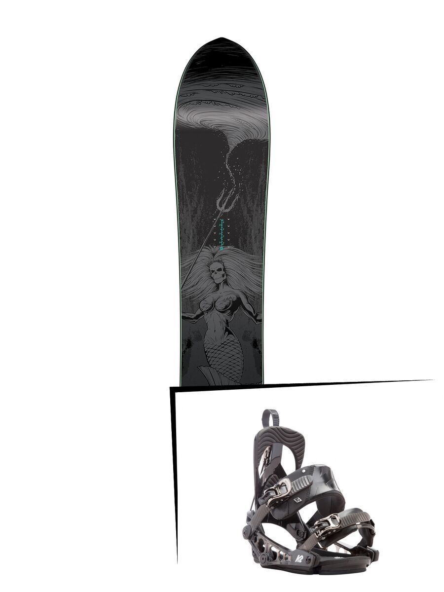 Set: Nitro Slash Womens 2017 + K2 Cinch Tryst (1728788S) - Bild 1