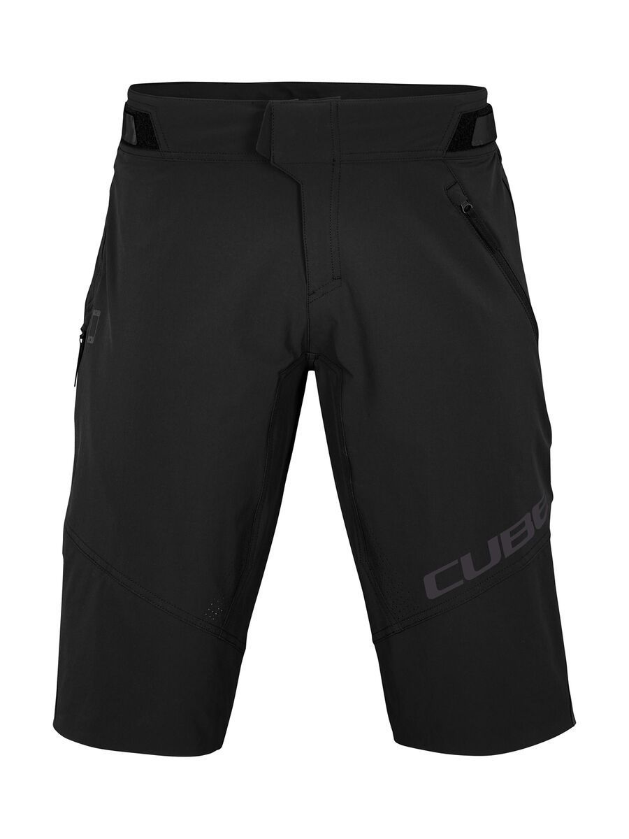 Cube Vertex Baggy Shorts X Actionteam, black - Bild 1