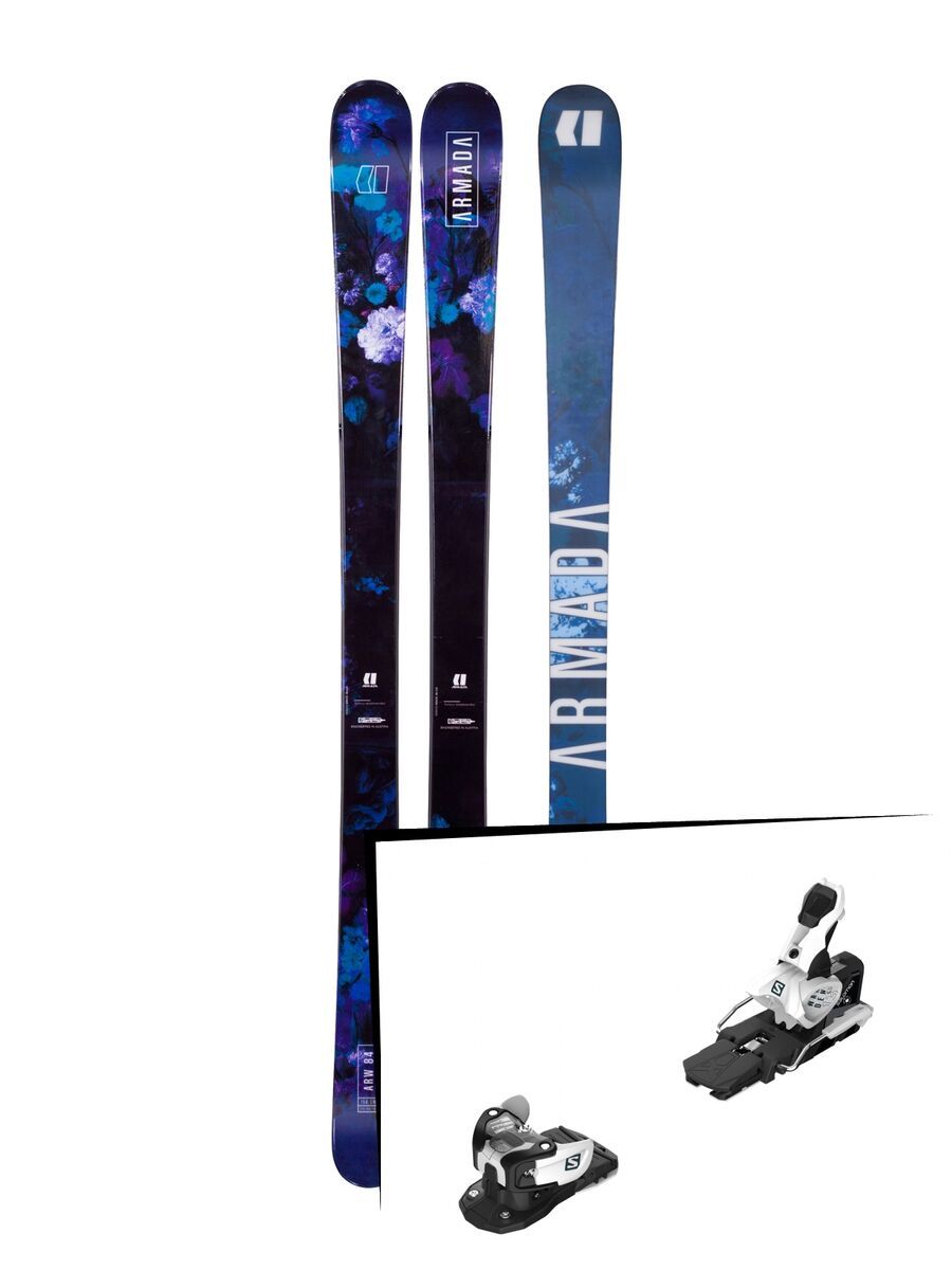 Set: Armada Arw 84 2018 + Salomon Warden MNC 13 white/black - Bild 1