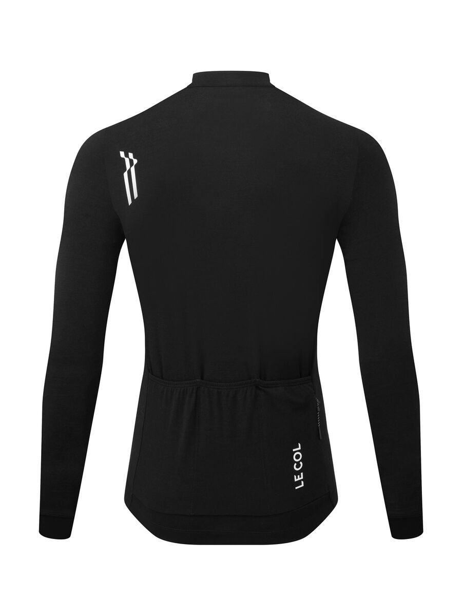 Le Col ARC Merino Long Sleeve Jersey, black - Bild 2