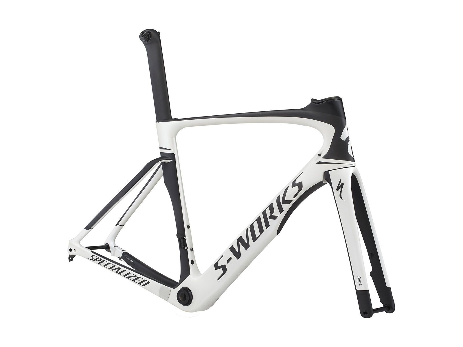 Specialized S-Works Venge ViAS Disc Frameset, gloss metallic white/satin carbon/black - Bild 1