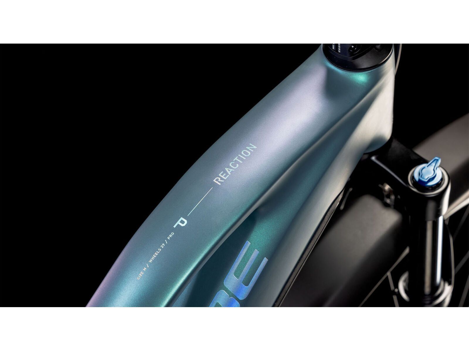 Cube Reaction Hybrid Pro 600 Allroad Trapeze 29, smaragdgrey´n´prism - Bild 2