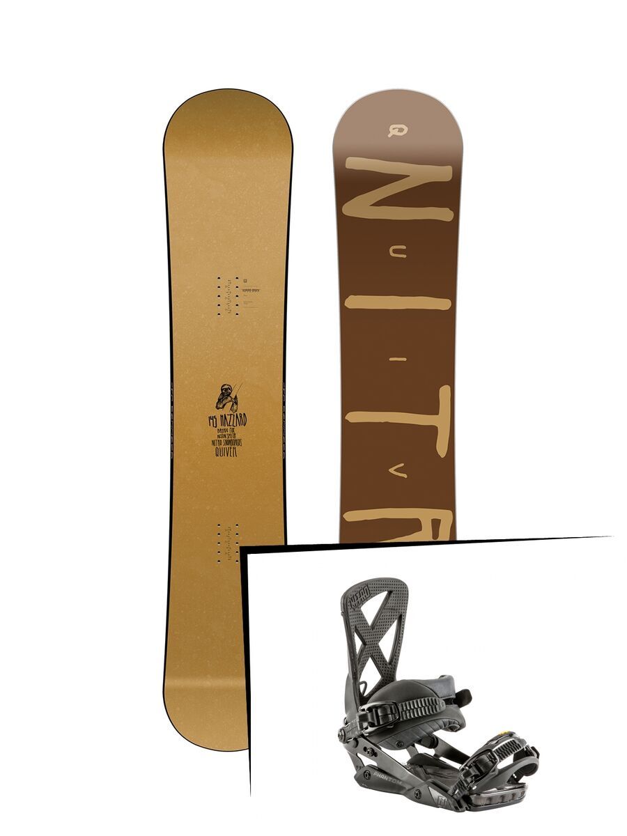 Set: Nitro Quiver Hazzard 2019 + Nitro Phantom dark night - Bild 1