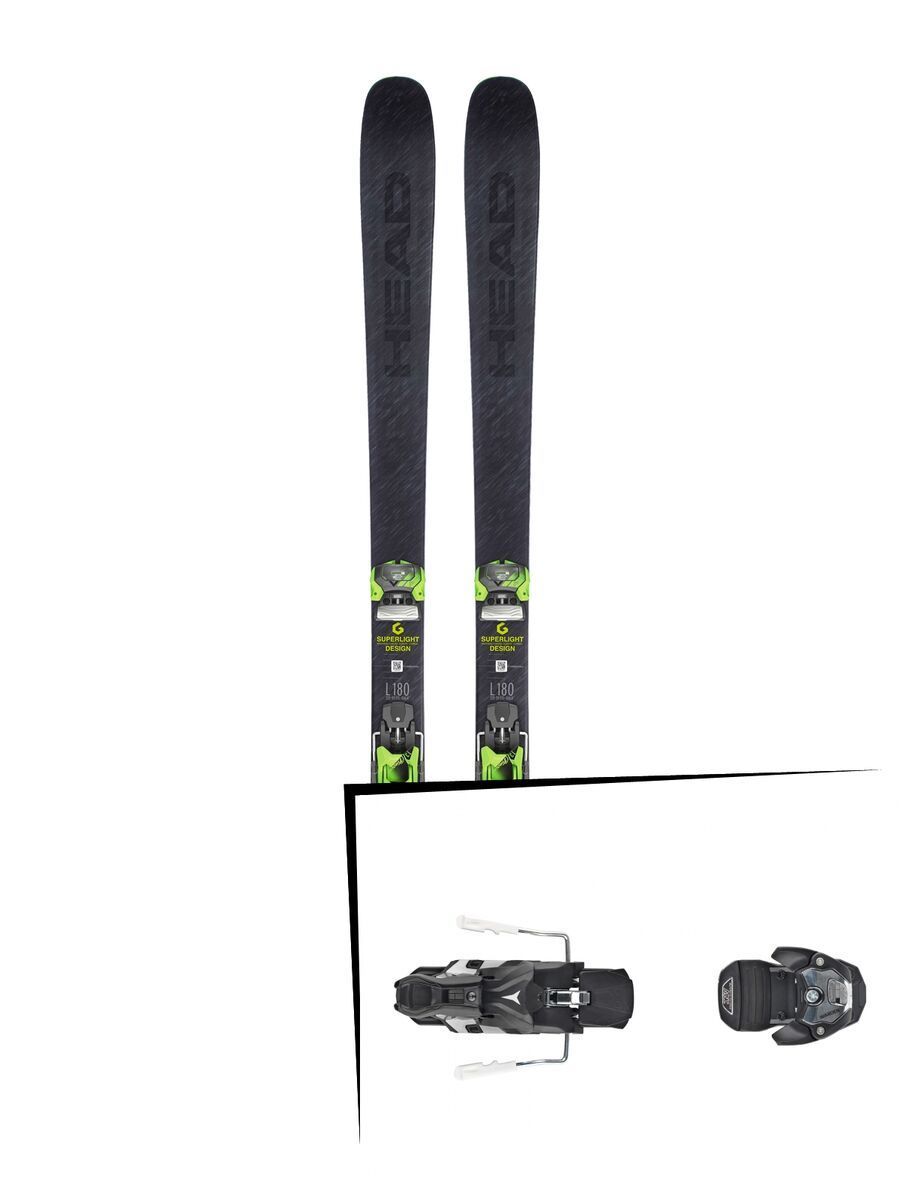 Set: Head Kore 93 2019 + Atomic Warden MNC 13 black/black - Bild 1