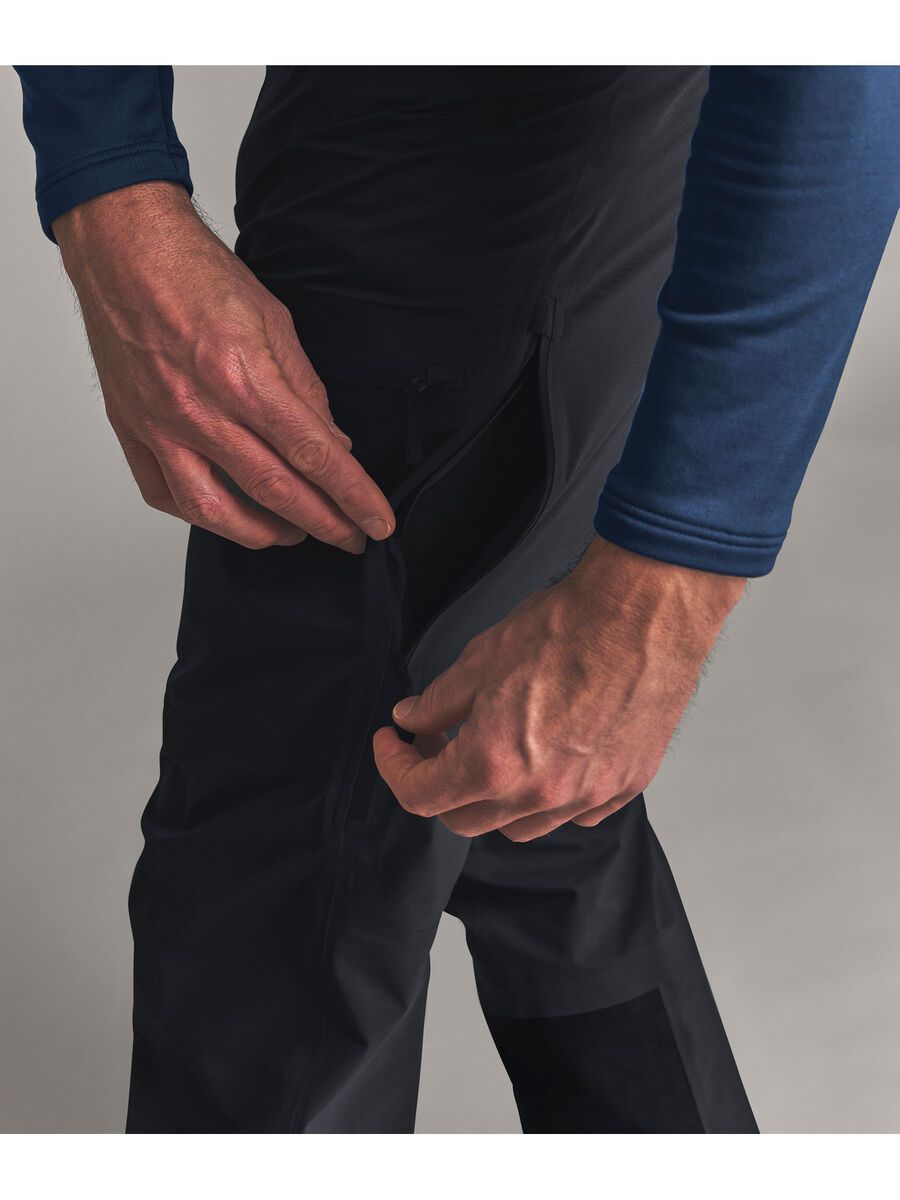 Ortovox Ortler Gore-Tex Pants M, black raven - Bild 9