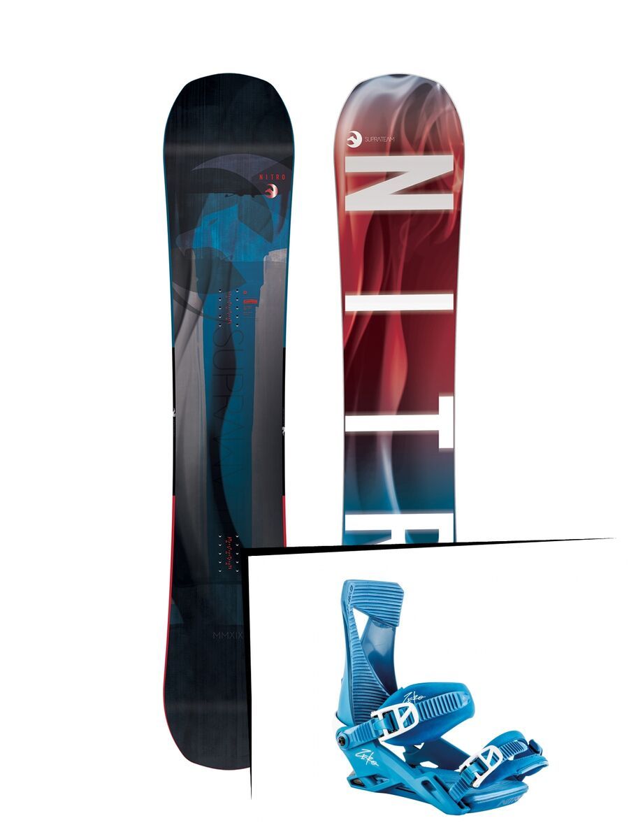 Set: Nitro Suprateam 2019 + Nitro Zero blue bird - Bild 1