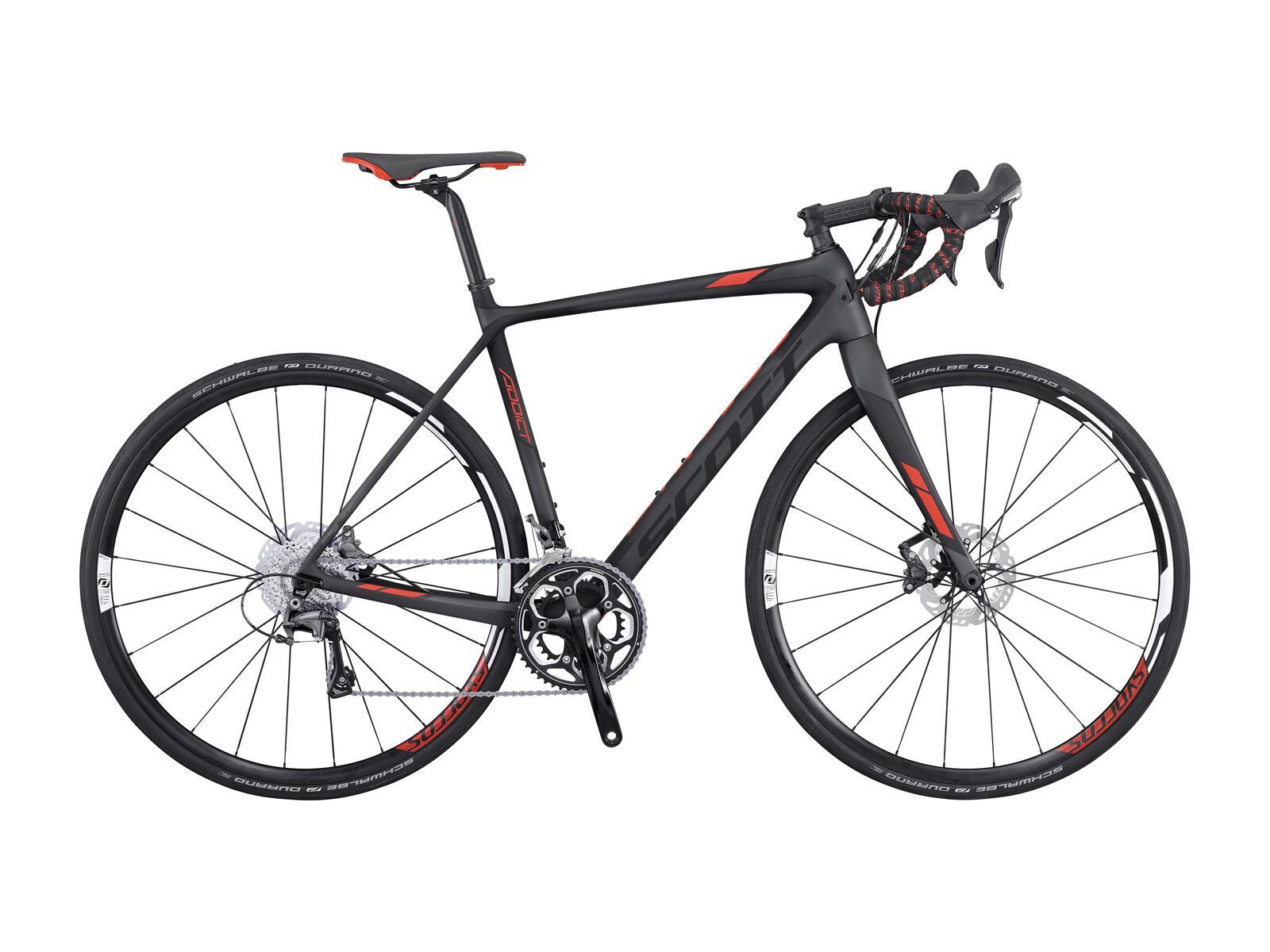 Scott Addict 20 Disc, black/anthracite/red - Bild 1