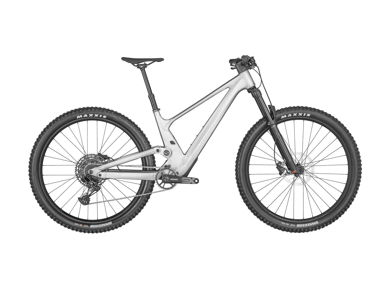 Scott Genius 940, raw alloy matt/dark smoke brushed - Bild 1