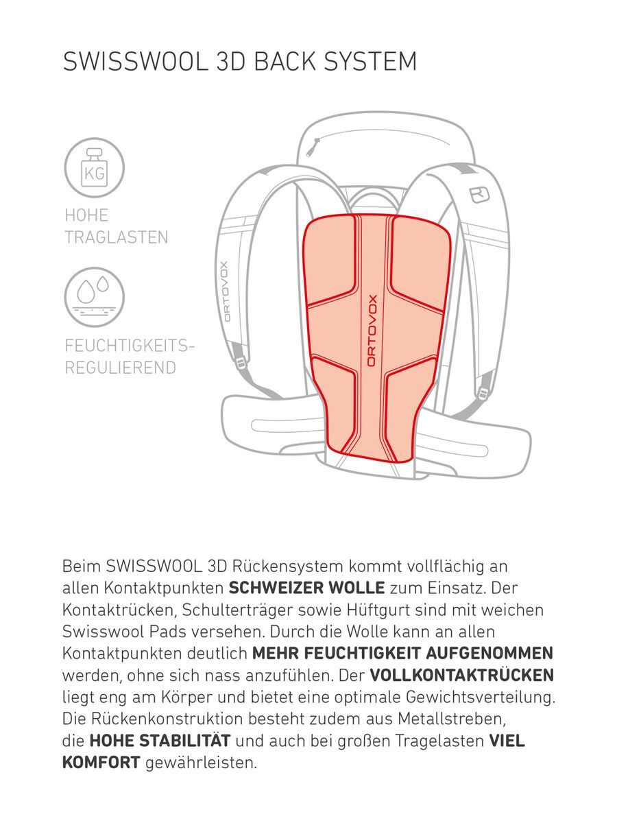 Ortovox Peak 42 S, wild berry - Bild 9