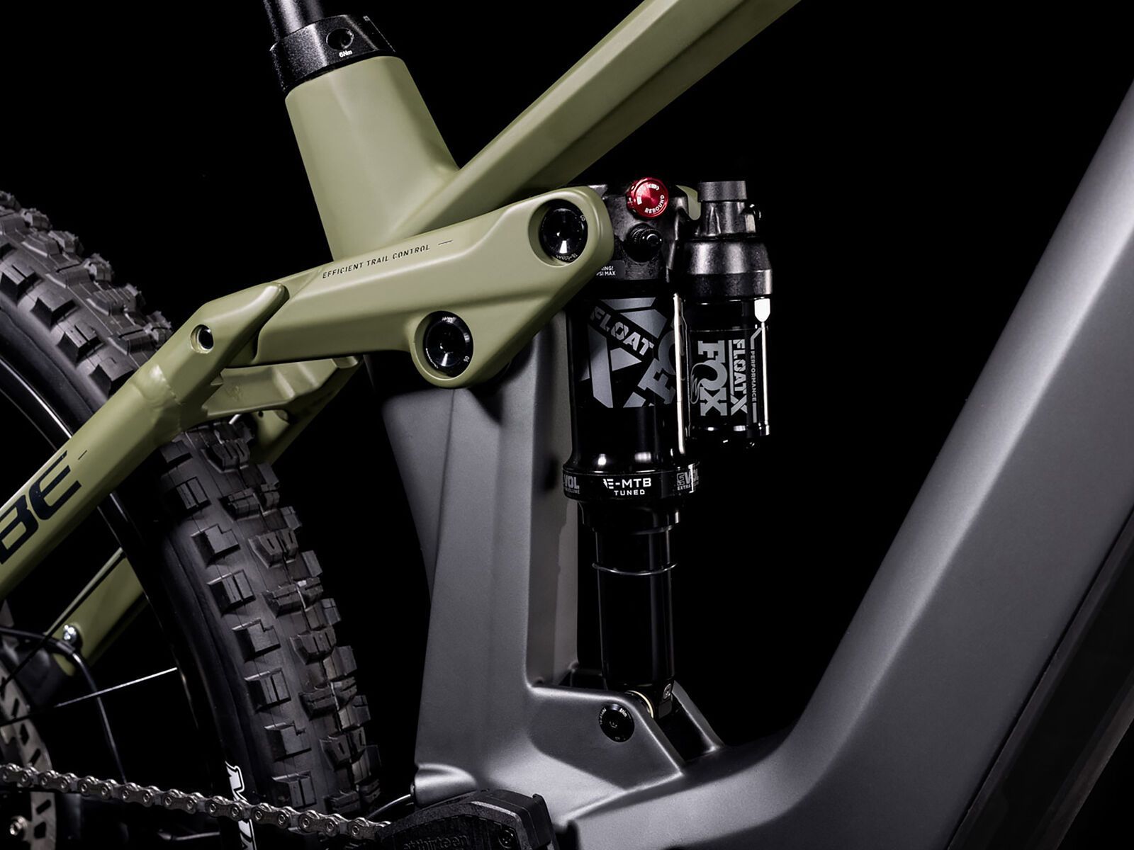 Cube Stereo Hybrid 140 HPC TM 625 27.5, flashgrey´n´olive - Bild 6