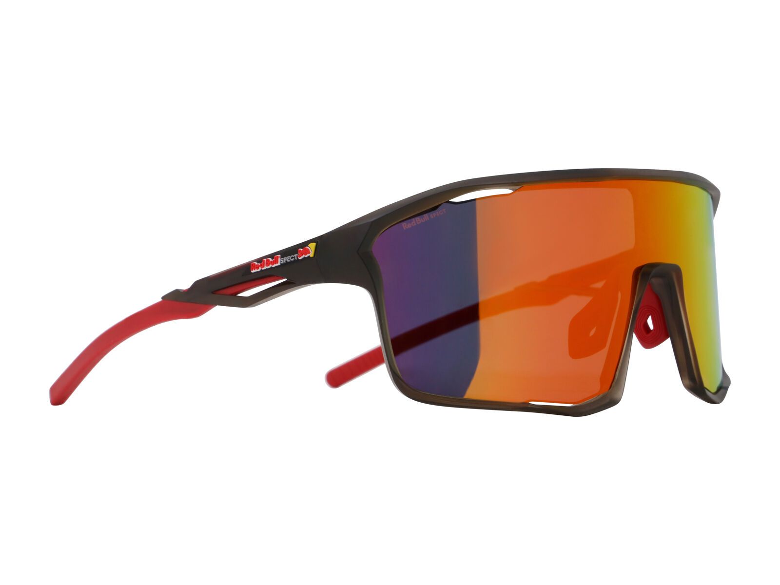 Red Bull Spect Eyewear Rumble, Red-Red Mirror / matt x'tal warm grey - Bild 1