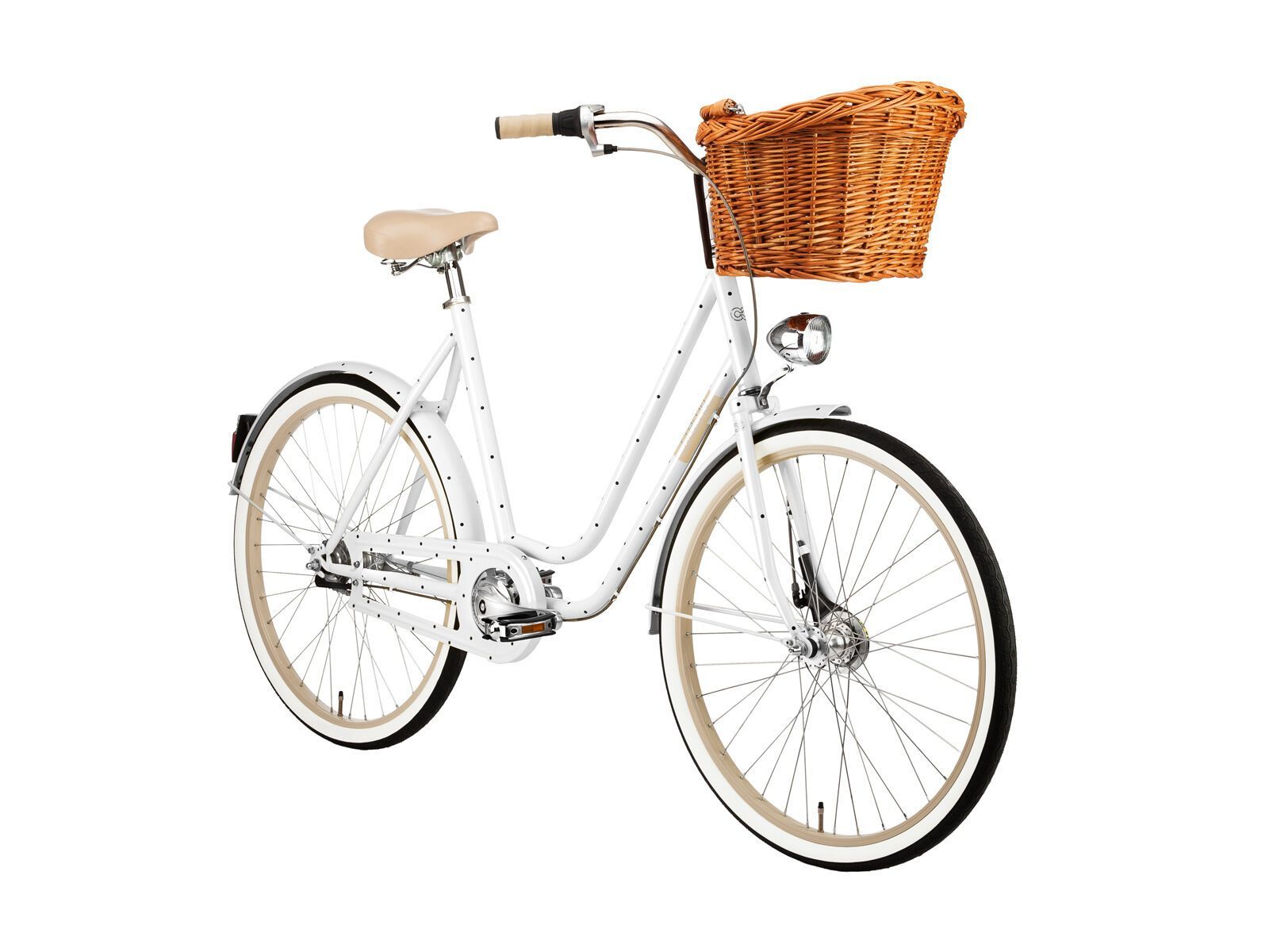 Creme Cycles Molly, white w/ dots - Bild 2