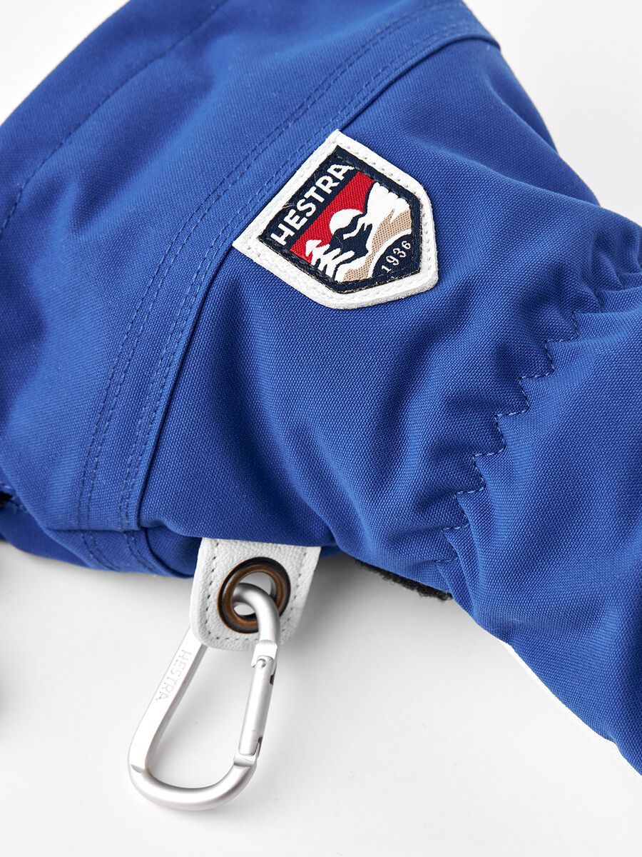 Hestra Army Leather Heli Ski 3 Finger, royal blue - Bild 2