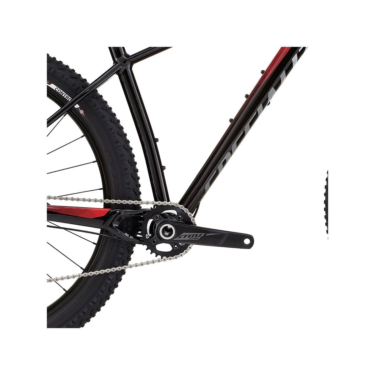 Specialized Fuse Expert 6Fattie, gloss black/red/white - Bild 3
