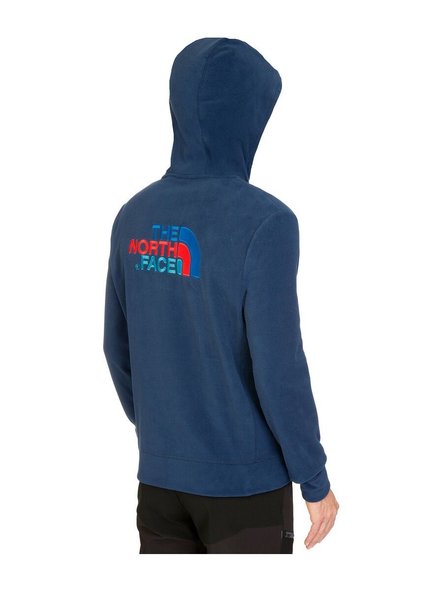 The North Face Mens 100 Embro Full Zip, Cosmic Blue - Bild 2