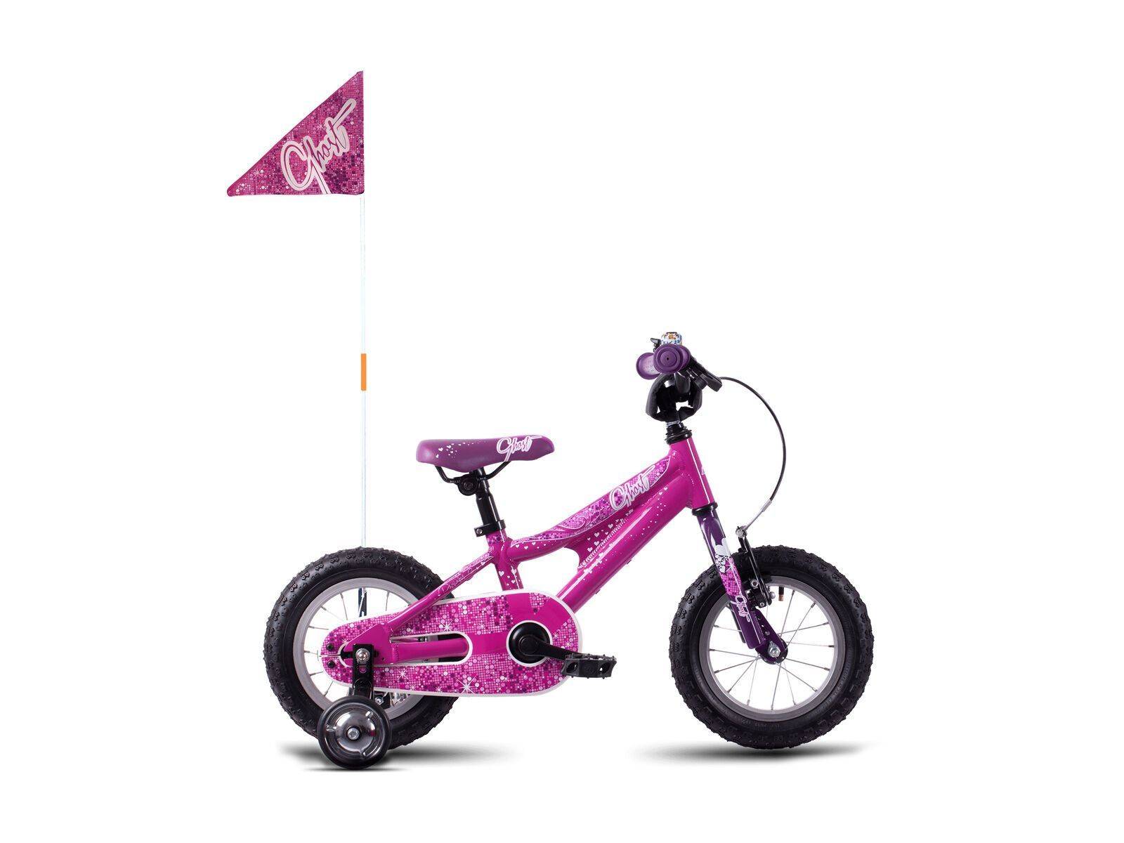 Ghost Powerkid AL 12, dark fuchsia pink/violet/star white - Bild 1