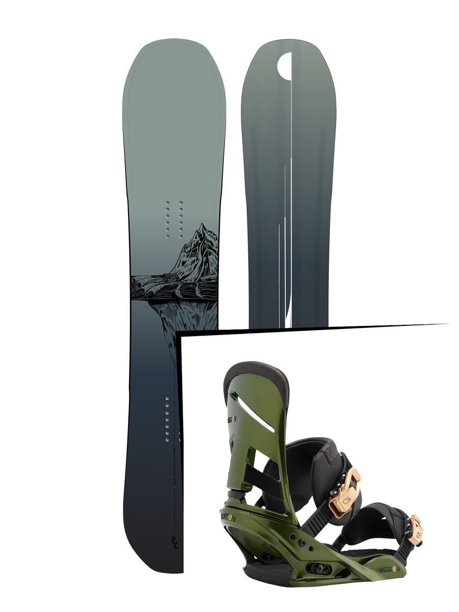 Set: Yes Pick Your Line 2017 + Burton Mission (1712882S) - Bild 1