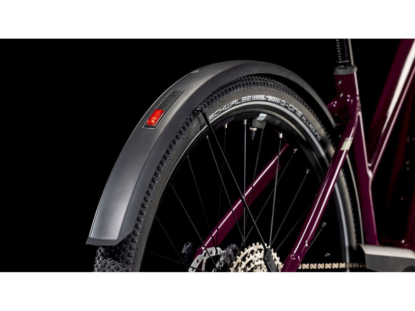 Cube Nuride Hybrid SLX 800 Allroad Trapeze, amarone´n´lunar - Bild 4