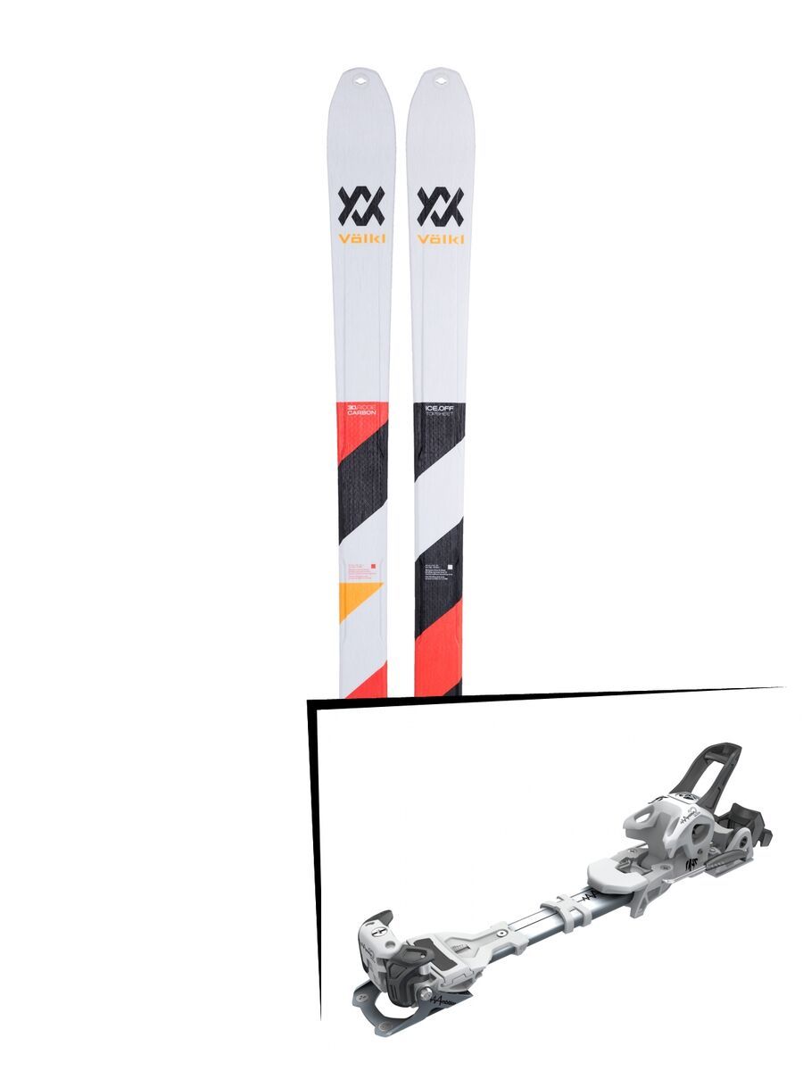 Set: Völkl VTA 88 Lite 2019 + Tyrolia Ambition 12 AT solid white black - Bild 1
